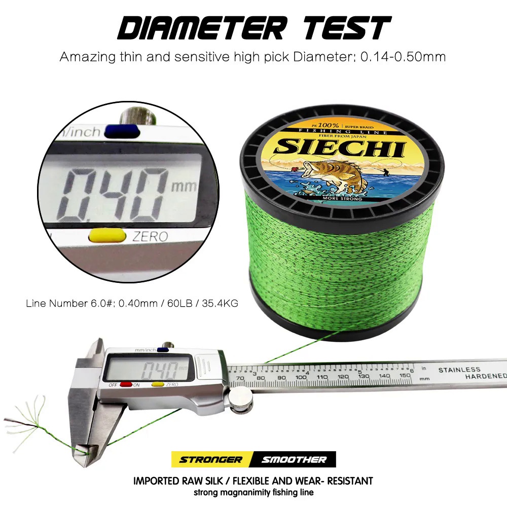 Dây Câu Cá pe 300m 8 Sợi Chống Mài Mòn Chống Mài Mòn Mới