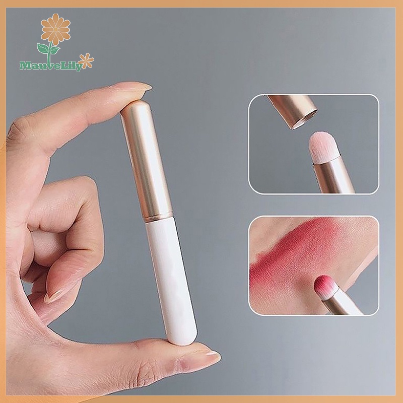 Cọ Trang Điểm Mắt Môi Chống Lem Màu Lì