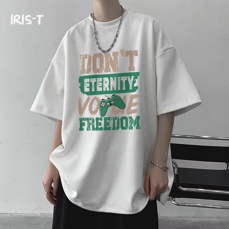 Iris-T áo phông nam Áo Thun phông áo nam thun Áo Thun Form Rộng Ngắn Tay Unisex MTX2300KPR 41Z231011