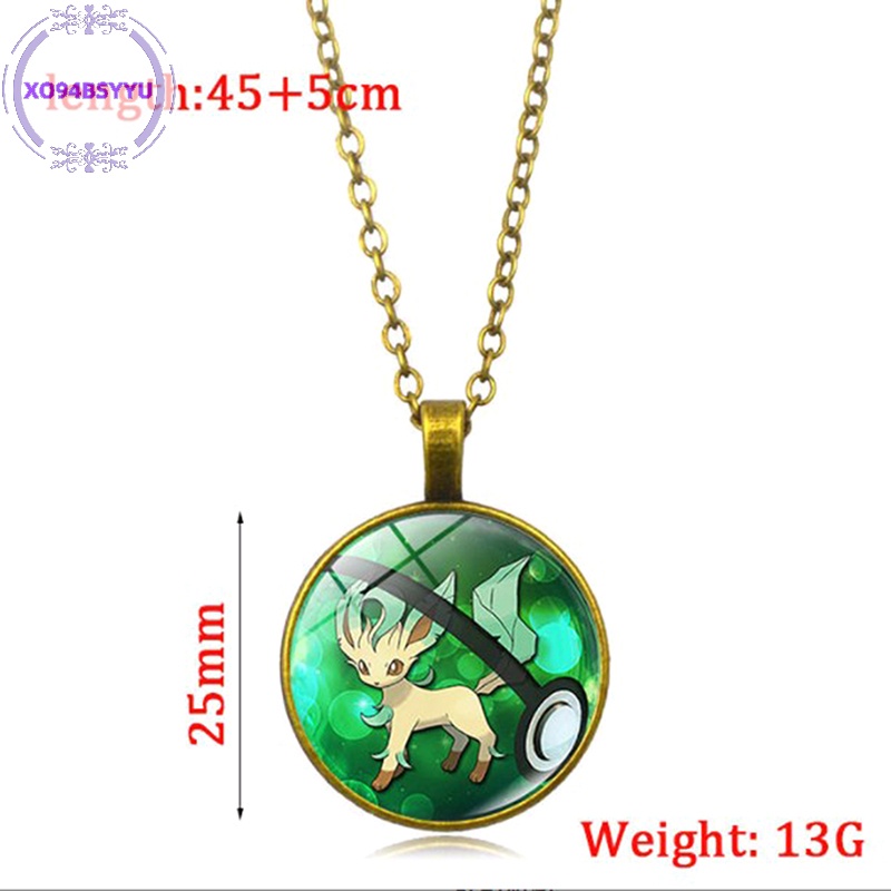 Vòng Cổ Mặt Hình pokemon xo94bsyyu Đơn Giản Phong Cách Nhật Bản