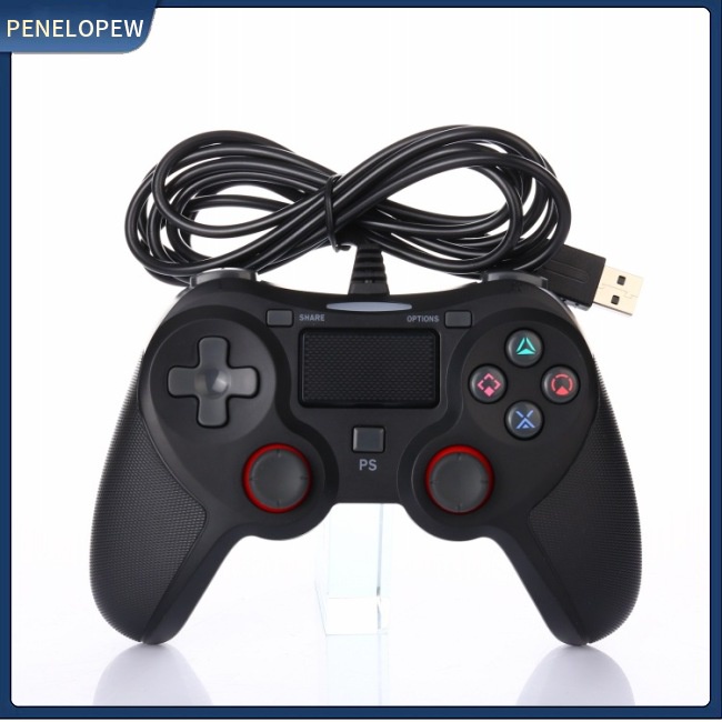 SONY Hw Tay Cầm Chơi game Có Dây usb Cho ps4 / ps4 slim / ps4 pro / ps3 Kèm Cáp 1.9m