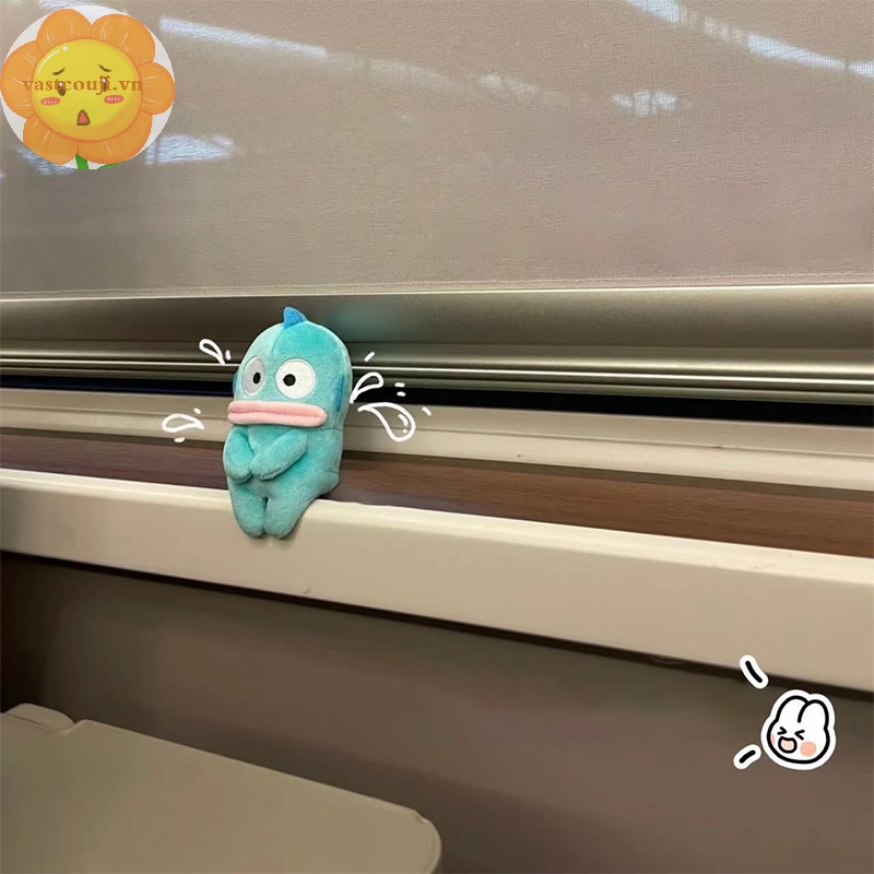 Vastji Búp Bê Nhồi Bông sanrio kawaii shy well-Kehaved Ngồi Thành Giường Để Bàn Trang Trí