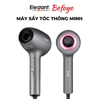 Máy sấy tóc thông minh elegant từ đức, 1800w, công nghệ ion âm, máy sấy tóc tạo kiểu chuẩn salon - befoyo - dyson