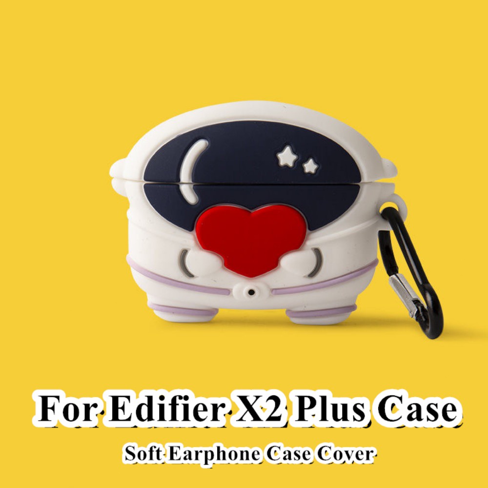 Vỏ Bảo Vệ Hộp Sạc Tai Nghe edifier x2 plus Bằng Silicon Họa Tiết Hoạt Hình Dễ Thương