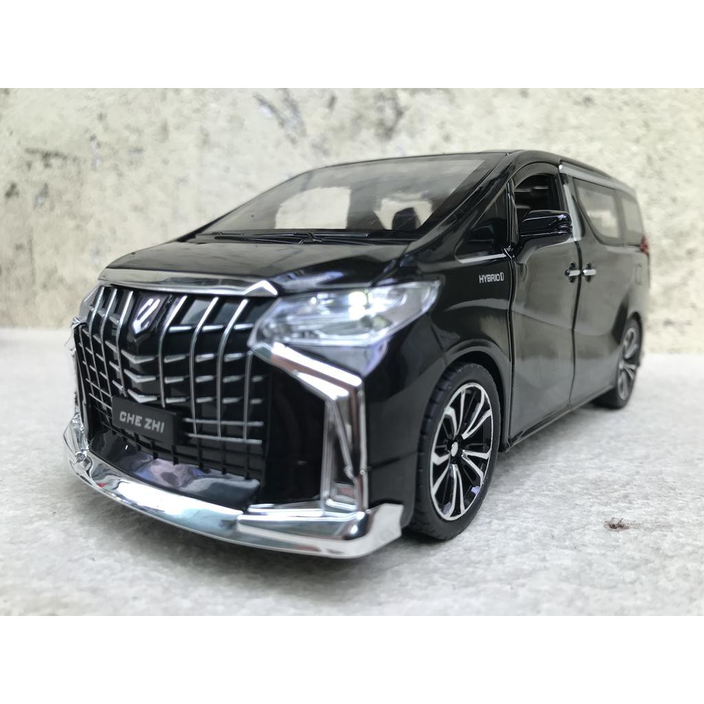 Mô hình xe ô tô Toyota Alphard Hybrid E-Four 2021 1:24