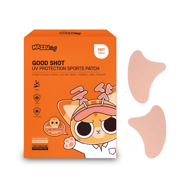 Golf Goodshot UV Protection Sports Patch 10PCS