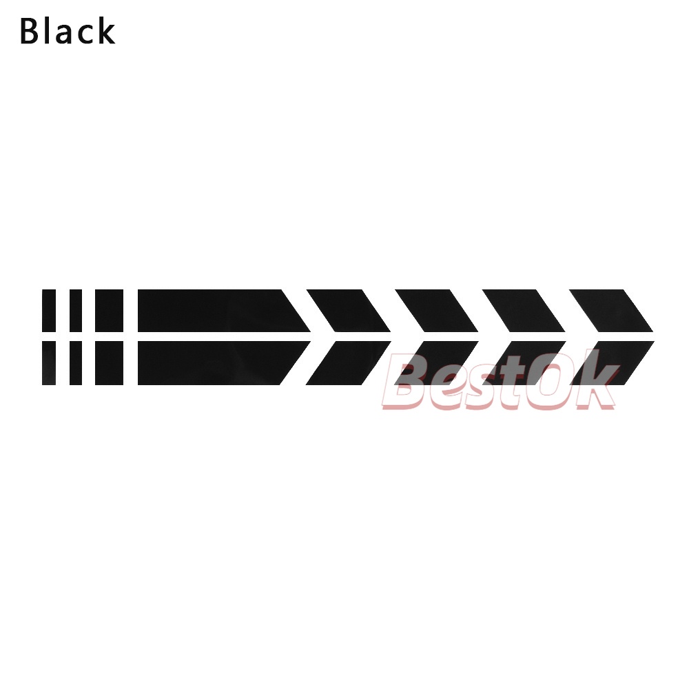 FENDER 1 Miếng Dán Phản Quang Chống Thấm Nước Chống Dầu Hình Mũi Tên Thông Dụng Cho Xe Máy