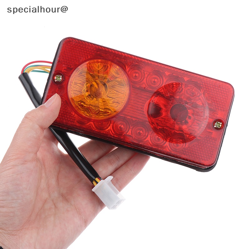 Đèn led Cảnh Báo 3 Màu 200 * 70mm Thông Dụng Gắn Đuôi Xe Hơi Mới