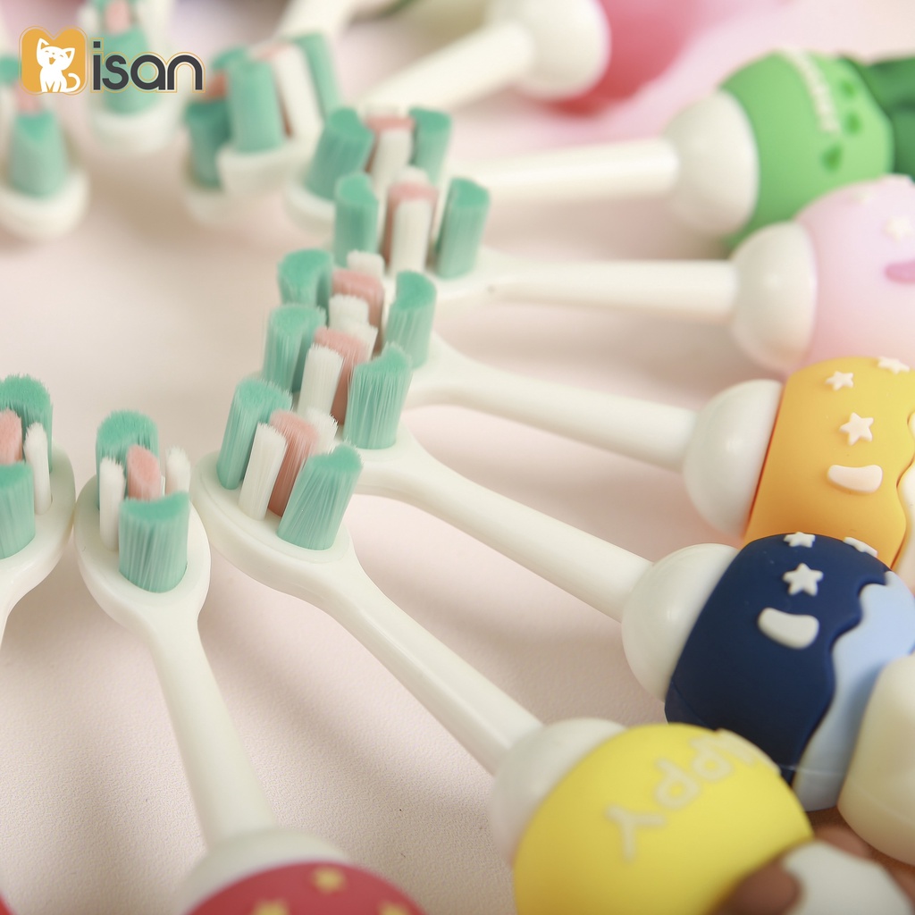 Bán chải đánh răng Misan hình Thú To cầm chắc tay cho bé CarynShop