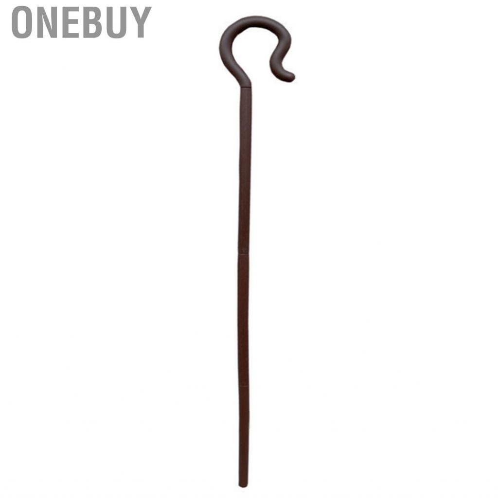 Onebuy Shepherd Cane  Halloween Decorative Props Egypt Pharaoh Scepter for Stage Performances