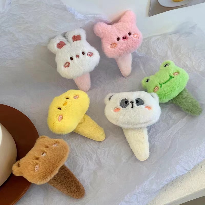 Kẹp Tóc Hình Gấu Trúc Dễ Thương Phong Cách Hàn Quốc