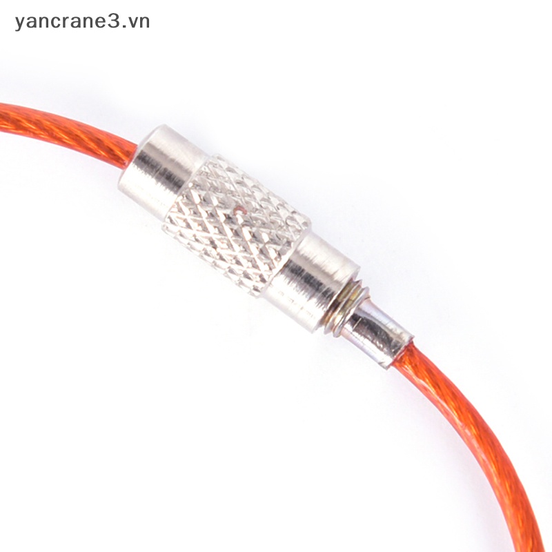Vòng Khóa Dây Cáp Chìa Khóa Bằng Thép Không Gỉ yancrane3.vn} yancrane3