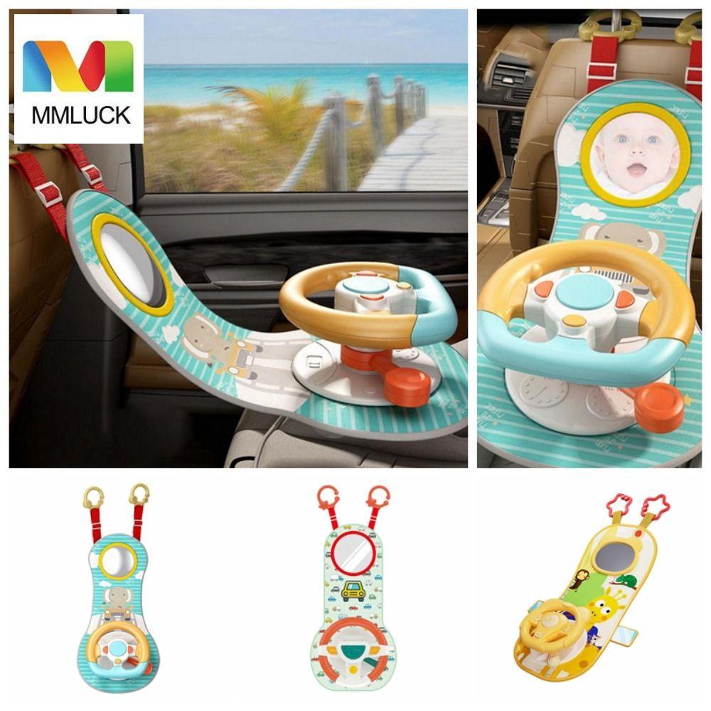 Vô Lăng Xe Hơi Đồ Chơi Có Nhạc Xoay 360 Độ Cho Bé