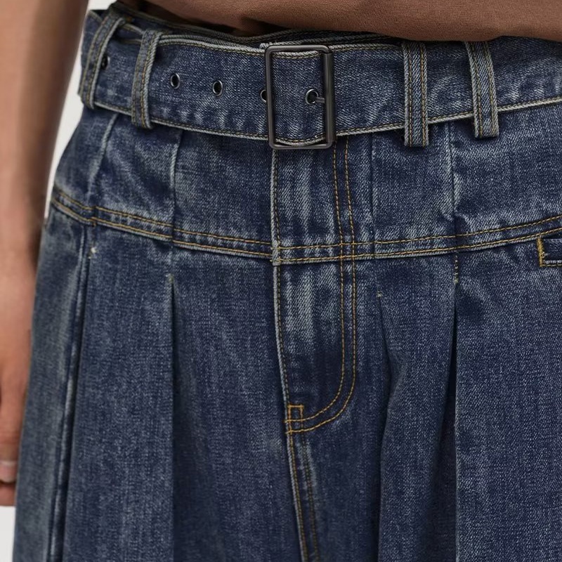 Esea Quần Jean Dài Dáng Rộng Phong Cách retro Mỹ Thời Trang Thường Ngày Cho Cả Nam Và Nữ