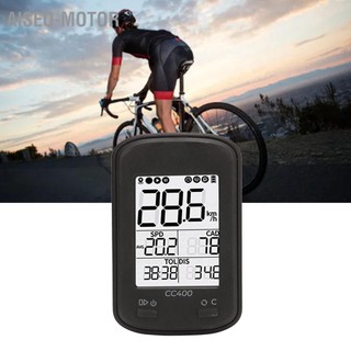 Aiseo-motor cc400 gps máy tính xe đạp không dây chống nước đồng hồ tốc độ đo với màn hình đèn nền tự động