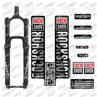 Rockshox Nổi Loạn Nhãn Dán decal Nĩa mtb downhill