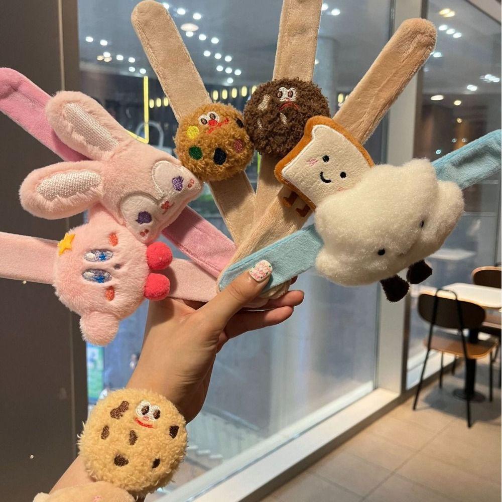 Mmluck Đồ Chơi Vòng Đeo Tay Thỏ Nhồi Bông Mềm Mại Thoải Mái