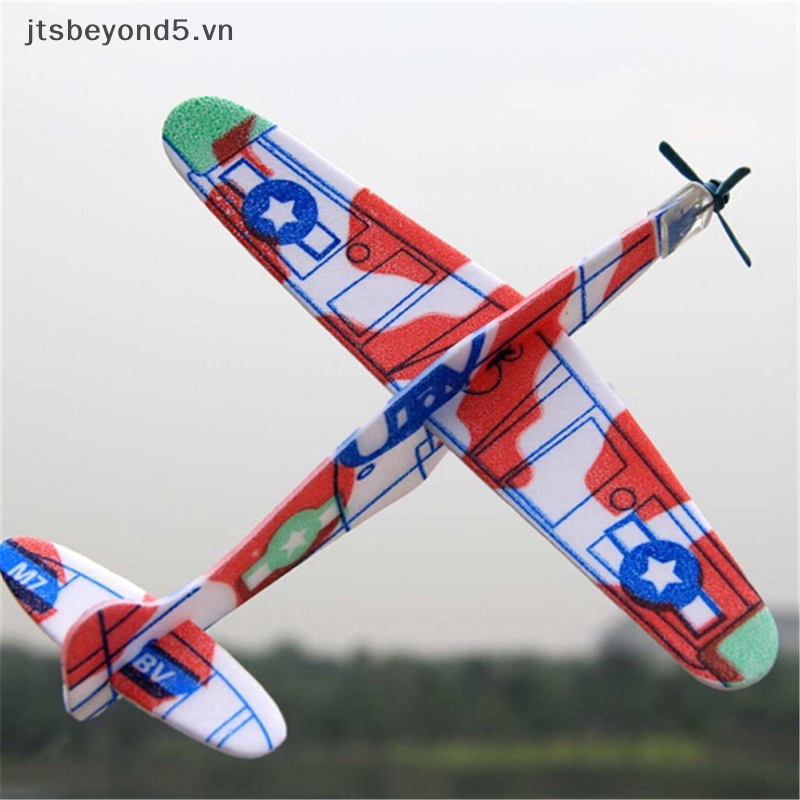 # Jtvn # Đồ Chơi Máy Bay Xốp Ném Tay 19cm Cho Trẻ Em