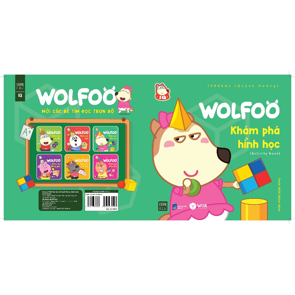 Sách - Wolfoo Khám Phá Hình Học