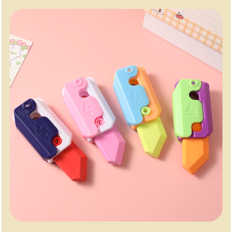 Gôm Tẩy Bằng Cao Su Hình Bức Xạ Hoạt Hình 3d Dễ Thương Cho Trẻ Em by1 yb1