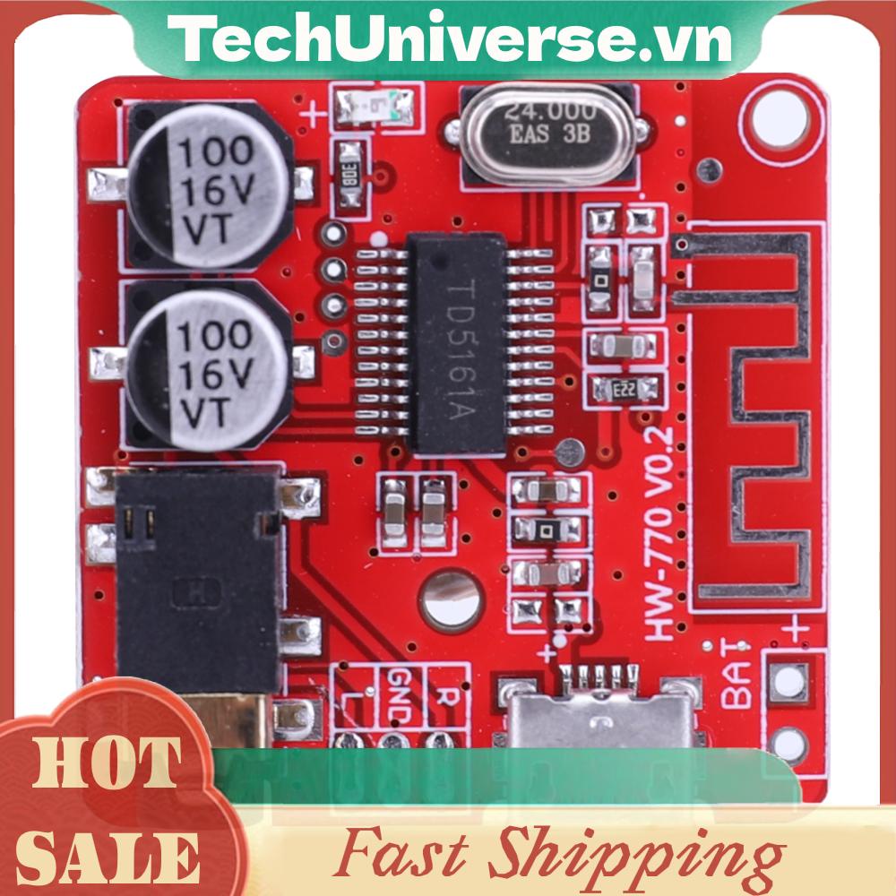 Bảng Mạch Giải Mã Âm Thanh bluetooth 5.0 + ape + flac + mp3 3.7-5v diy