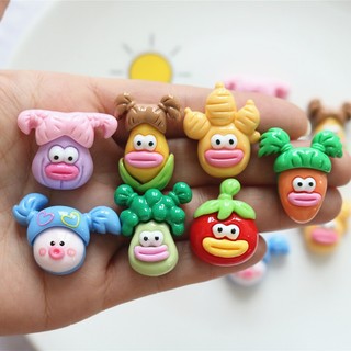 Dễ thương ghim cà rốt / gừng / cà rốt / bắp cà rốt / giày crocs dành cho trẻ em