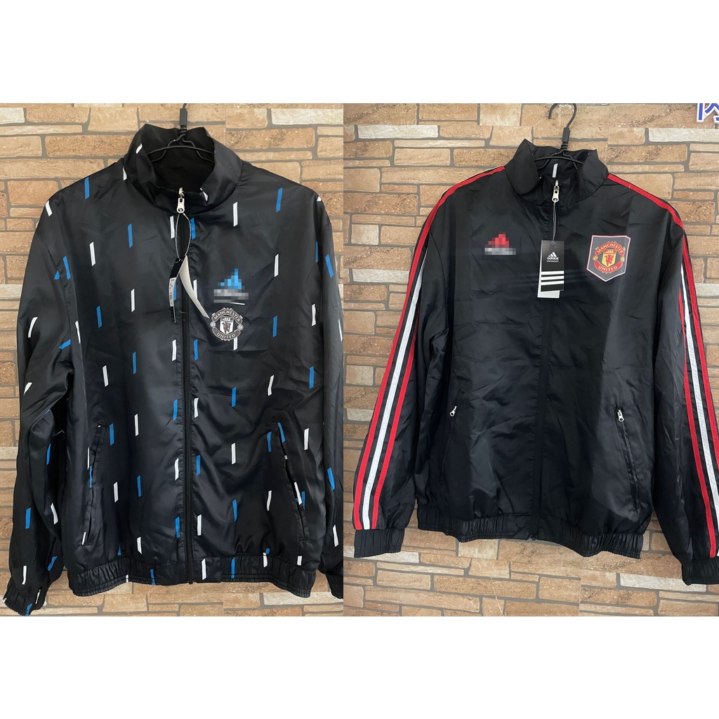 Áo Khoác Bóng Đá Chống Gió / Chống Thấm Nước Có Thể Đảo Ngược Cho Người Hâm Mộ Bóng Đá