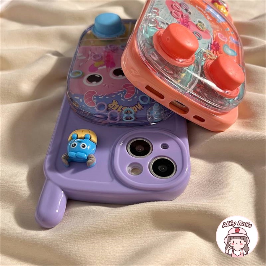 Ốp Điện Thoại tpu Dẻo Họa Tiết Gấu & Máy Chơi game 3d Dễ Thương Cho iphone 15 pro 14 13 12 11 pro max x 7plus