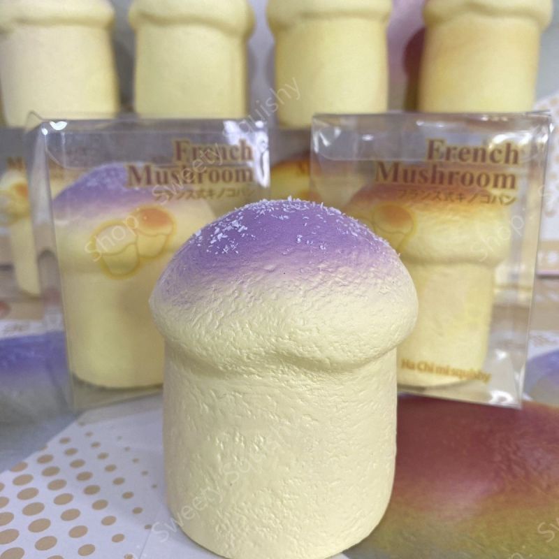 Đồ Chơi Nắn Bóp Đàn Hồi Giảm Stress Hình Nấm