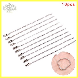 Set 10 móc khóa hạt cườm 3.5 "dài 0.09"