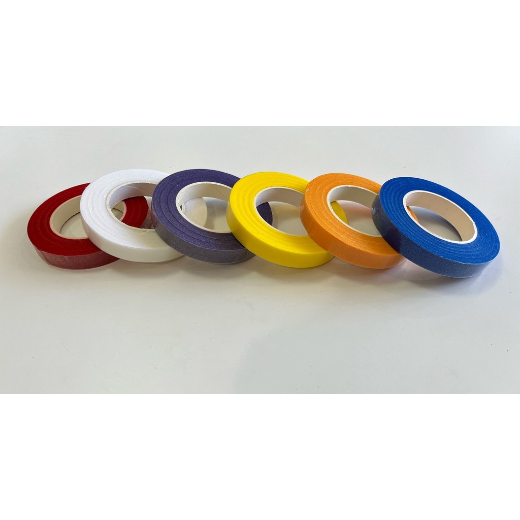 Cuộn băng keo sáp quấn cành hoa trang trí handmade - Băng dính sáp cuốn, ruy băng giấy nguyên liệu làm đồ thủ công