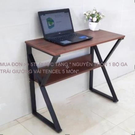 [Có Nhận Làm Theo Yêu Cầu] Bàn làm việc chữ K tốt, học bài, học sinh, sinh viên có kệ đựng sách