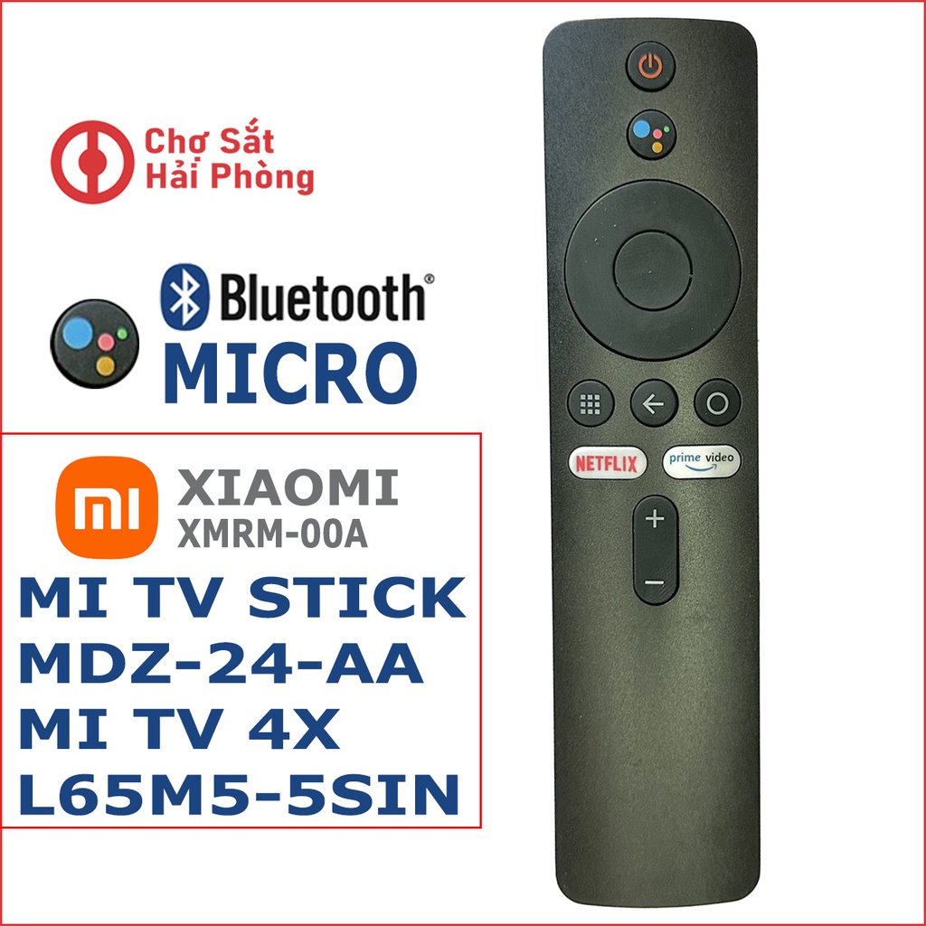 [TẶNG PIN] Điều khiển Xiaomi Mi TV STICK 4X chính hãng giọng nói MDZ-24-AA XMRM-00A - Remote tv Xiaomi 4X