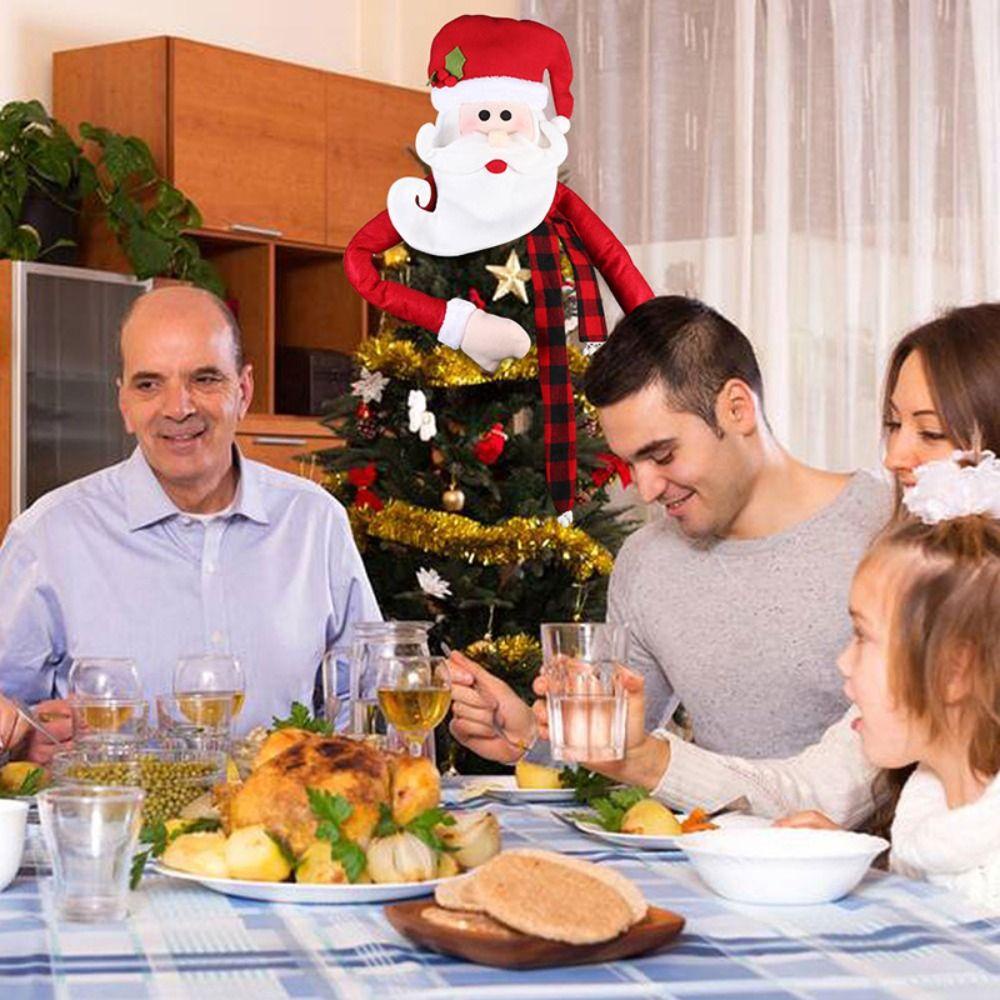 Phụ Kiện Trang Trí Cây Thông Giáng Sinh Hình Ông Già noel