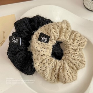 Dây Cột Tóc Ruy Băng Hình Hoa Trà Phong Cách retro
