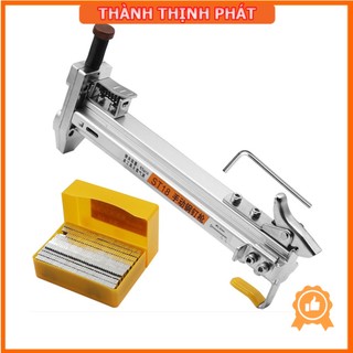  Dụng cụ đóng đinh bằng tay ST18 Kèm hộp 800 đinh bê tông Dụng cụ đóng đinh nẹp điện hỗ trợ đóng đinh bê tông tự động 