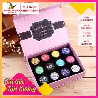 Sét gel vẽ siêu đặc mingya 12 màu tặng hộp