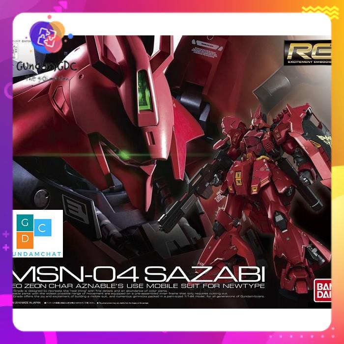 Mô hình RG sazabi Bandai Chính hãng - Mô hình GDC 4573102616050 TẶNG MÓC KHÓA