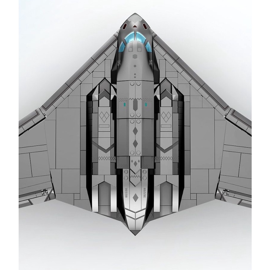 Bộ 1163 Mô Hình Máy Bay Ném Bom h20 Cho Bé Mới