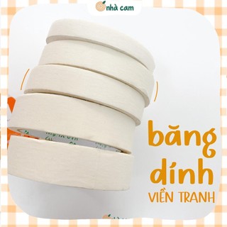 Băng dính dán viền vẽ tranh nhà cam