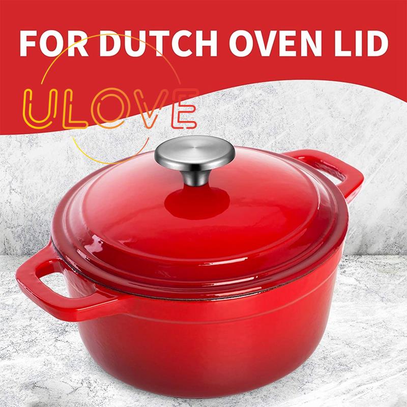 Uhktyltui.vn # Bộ 4 Núm Vặn Lò Nướng Bằng Thép Không Gỉ Thay Thế Cho le creuset aldi, lodge