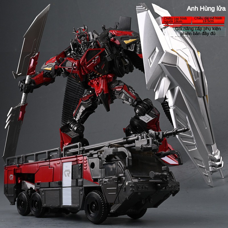 Mô Hình Đồ Chơi Xe Hơi Biến Hình Rô Bốt Bằng Hợp Kim Chất Lượng CaoTặng ô tô
