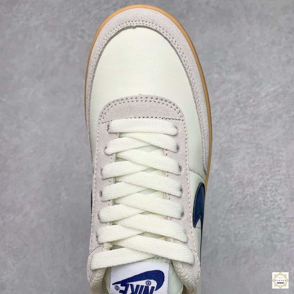 Giày Thể Thao Nk Killshot 2 Midnight Navy Màu Trắng Kem Logo Xanh Navy Vintage Cực Đẹp Cho Cả Nam Và Nữ