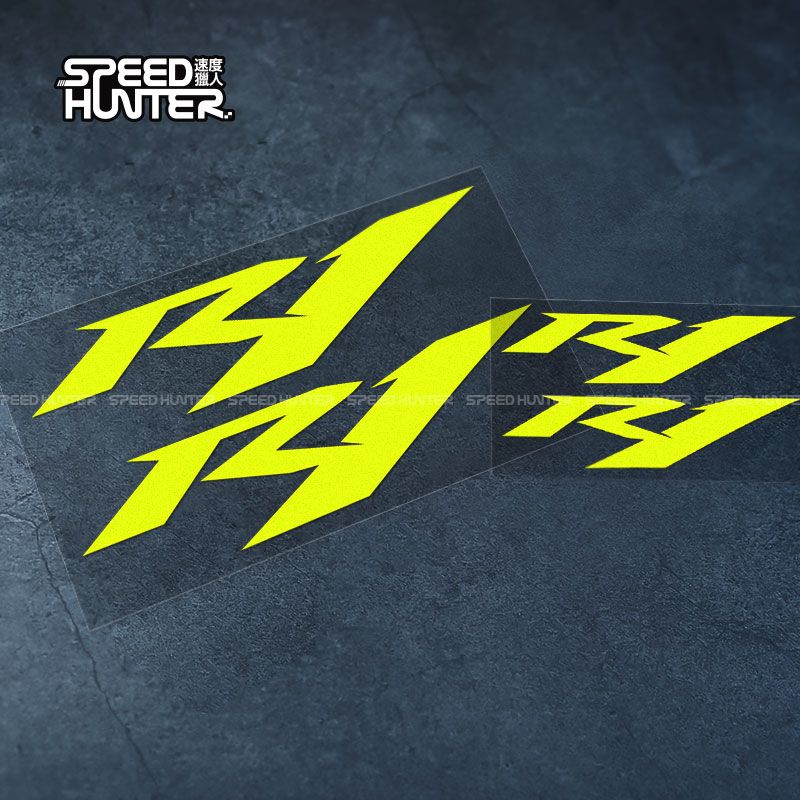 Miếng Dán Trang Trí Bình Nhiên Liệu Xe Mô Tô yamaha yzf r1 r1m Phản Quang Chống Thấm Nước