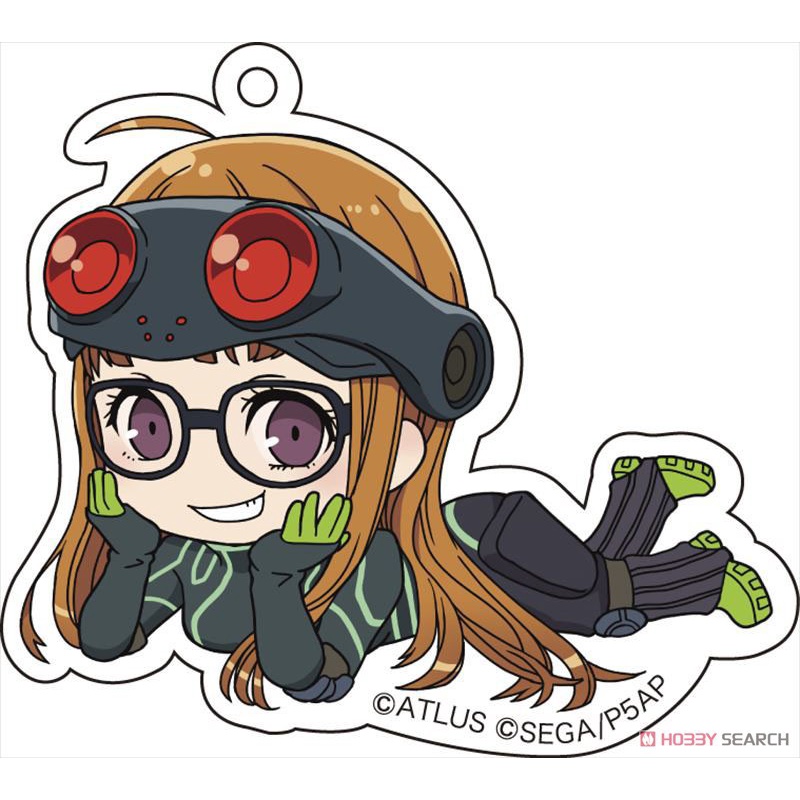 Thiết bị ngoại vi hoạt hình Persona 5 Mặt dây chuyền acrylic Mặt dây chuyền túi đi học