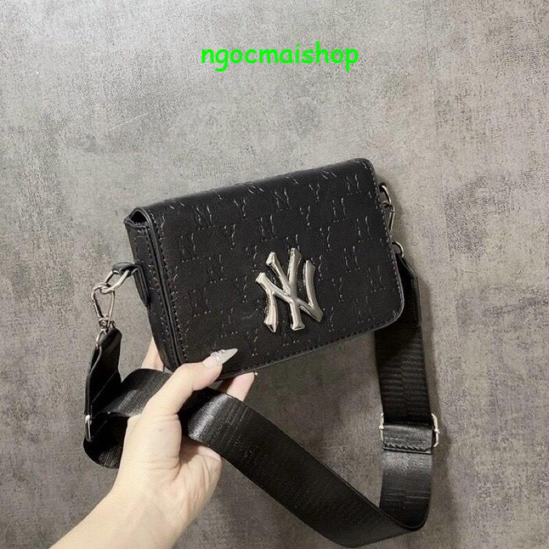 🔥SALE-Túi MLB chữ NY dáng vuông dây đeo bản to size 20 hottren thời trang trẻ  UY TÍN