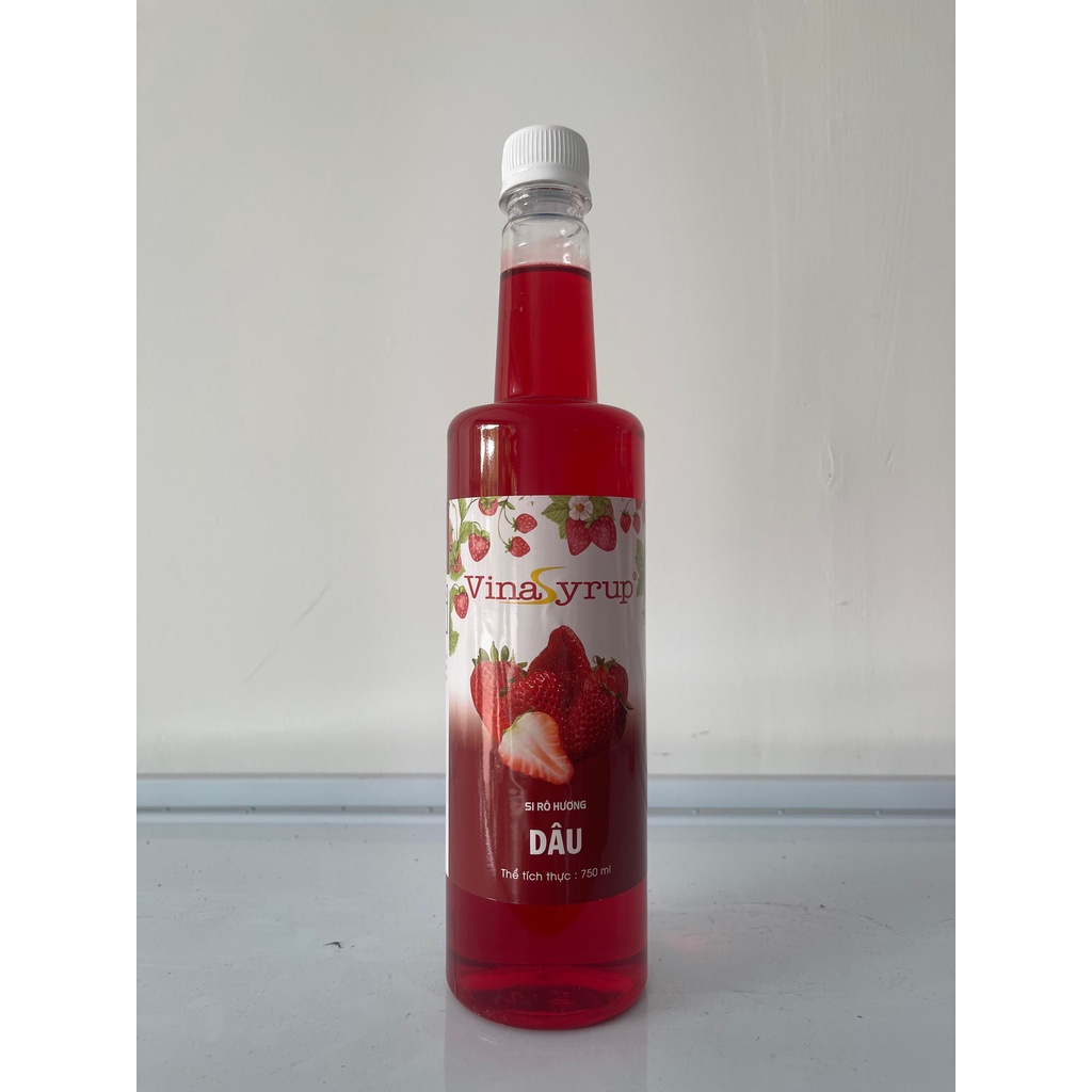 VinaSyrup Dâu 750ml
