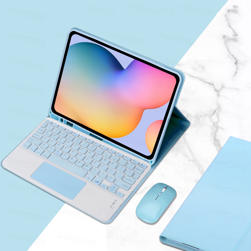 Bao Da Máy Tính Bảng Nắp Lật Nam Châm Không Dây Có Thể Tháo Rời Cho samsung galaxy tab a9 8.7 inch sm-J110 x115 x117 Ốp