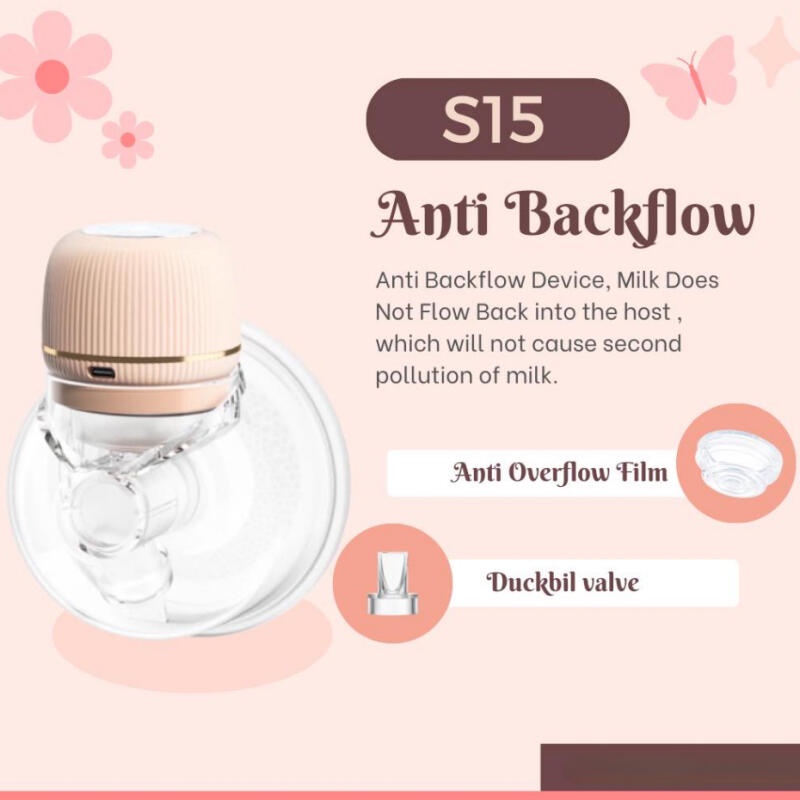 Máy Hút Sữa Không Dây Điện Rảnh Tay - Máy Vắt Sữa Thông Minh Phễu Silicon 3 Chế Độ Mát Xa/Kích Sữa/Hút Sữa, Với Màn Hình LCD Kỹ Thuật Số