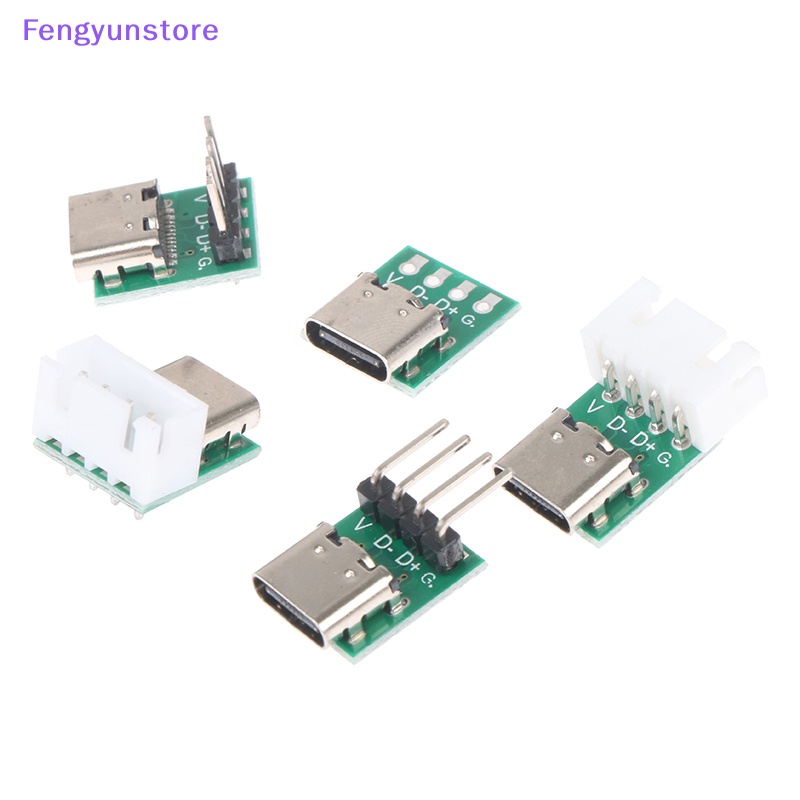 Set 5 Bảng Mạch Kết Nối 16 pin female Sang 2.54mm type c usb3.1 vn